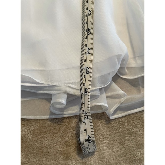 LaFemme Grecian strapless empire waist gown - Picture 11 of 12